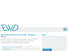 Tablet Screenshot of ewd.ch