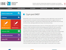 Tablet Screenshot of ewd.edu.pl